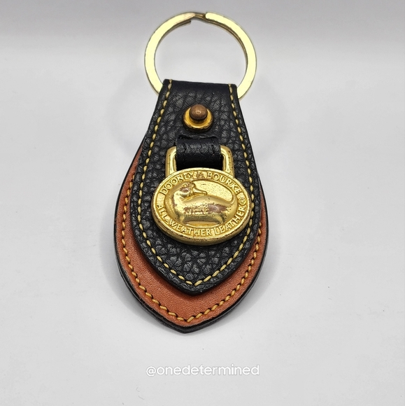 Dooney & Bourke Accessories - VTG DB Blue Key Fob